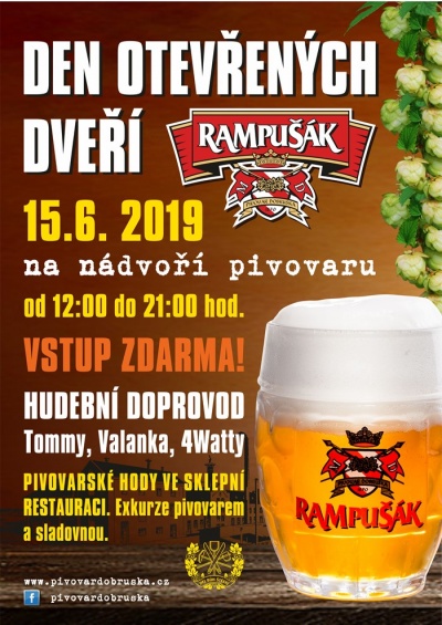 Den otevřených dveří 2019 - pivovar Dobruška