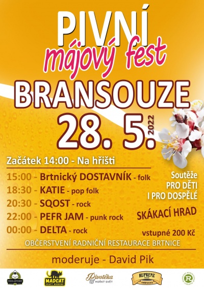 Pivní májový fest 2022 - Bransouze