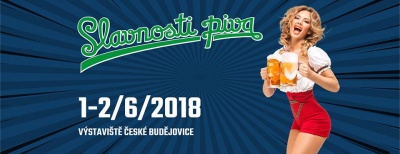 22. ročník Slavnosti piva  v Českých Budějovicích 2018