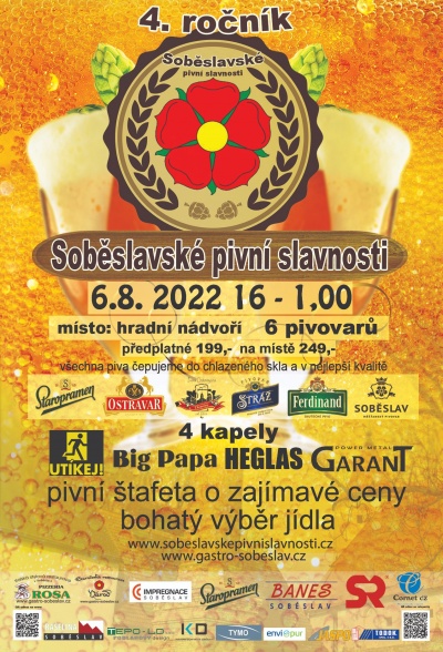Soběslavské pivní slavnosti 2022