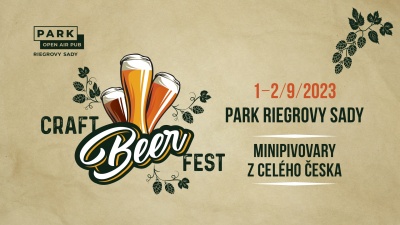 Craft Beer Fest | PARK Riegrovy sady 2023