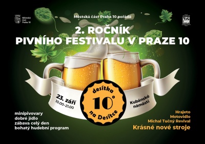 2. ročník pivního festivalu v Praze 10