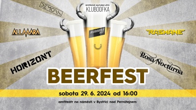 Kluboofka BEER fest Bystřice nad Pernštejnem 2024