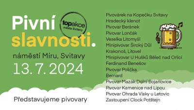 Pivní slavnosti a výstava historických vozidel Svitavy 2024