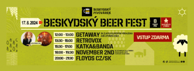 Beskydský Beer Fest v Beskydském pivovárku 2024