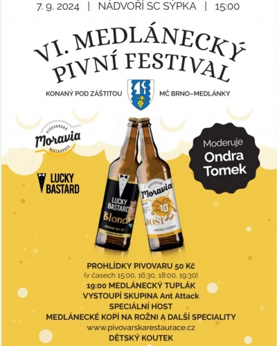 Medlánecký pivní festival 2024