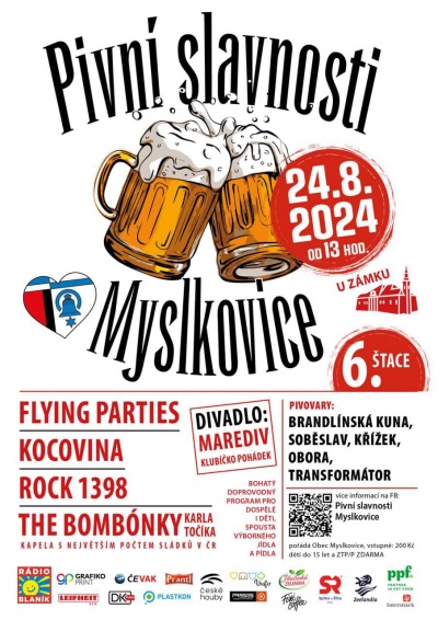 Pivní slavnosti Myslkovice 2024