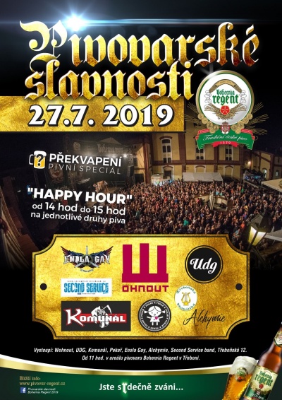 Pivní slavnosti pivovaru Regent 2019