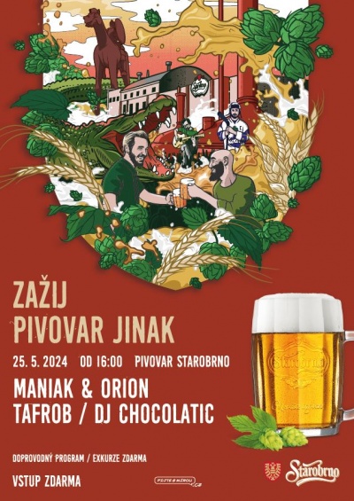 Zažij pivovar jinak - Pivovar Starobrno 2024