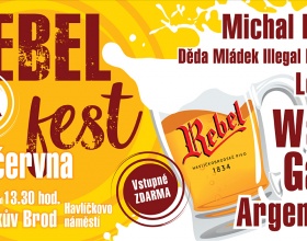 REBEL fest 2024 - Slavnosti havlíčkobrodského pivovaru