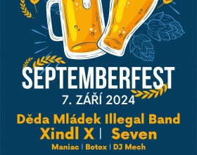 Pivní slavnosti Septemberfest 2024 Krásná louka